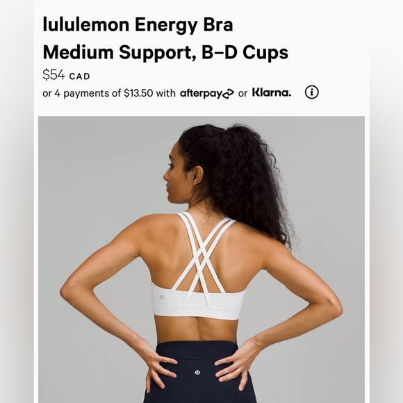 lululemon energy bra - Picture 3 of 3